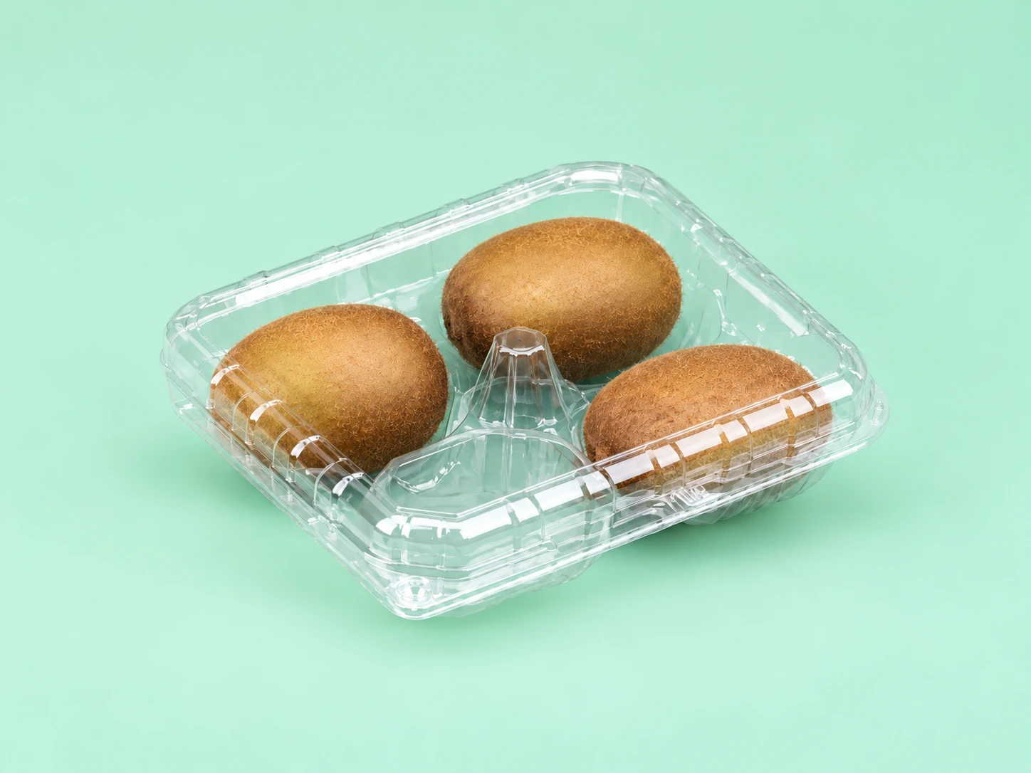 Hộp kiwi chia ngăn – mẫu 4